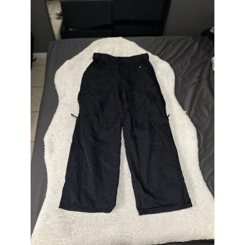 Vintage Y2K Adidas Ski Snowboard Pants Outdoor 100 Warm Black‎ Mens Size 3XL